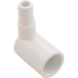 Waterway Plastics 425-0220 1/2Spg x 3/8 Barb Fitting 90 Degrees