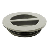 Waterway 400-4147B 1.5" MPT Flush Plug with Gasket - Gray