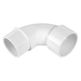 Waterway 411-9140B 2.5" Spigot x 2.5" Slip Sweep Elbow
