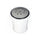 Waterway 670-2337 1" Spigot Straight Body Top Flow Air Injector - Gray