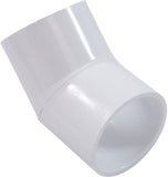 DURA PLASTIC PRODUCTS 417-015 Elbow 45 Dura 1-1/2" Slip x 1-1/2" Slip