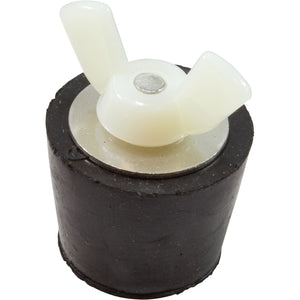 Technical Products #6 Winter Plug for 1" Fitting 1.2" Nylon Wingnut, Rubber