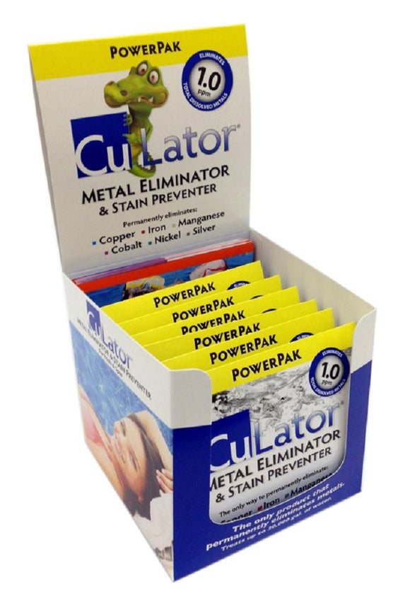 Culator CUL1MOBX6 1.0 Powerpak Metal Eliminator and Stain Preventer - Box of 6