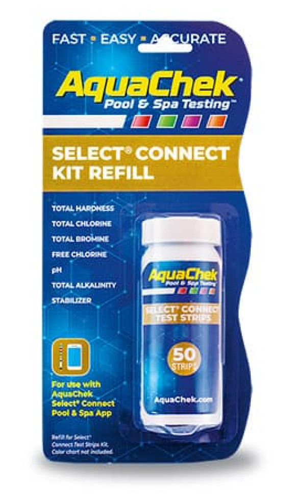 ETS Hach 541640APP Aquachek Select Connect 7 in 1 Refill Test Strips
