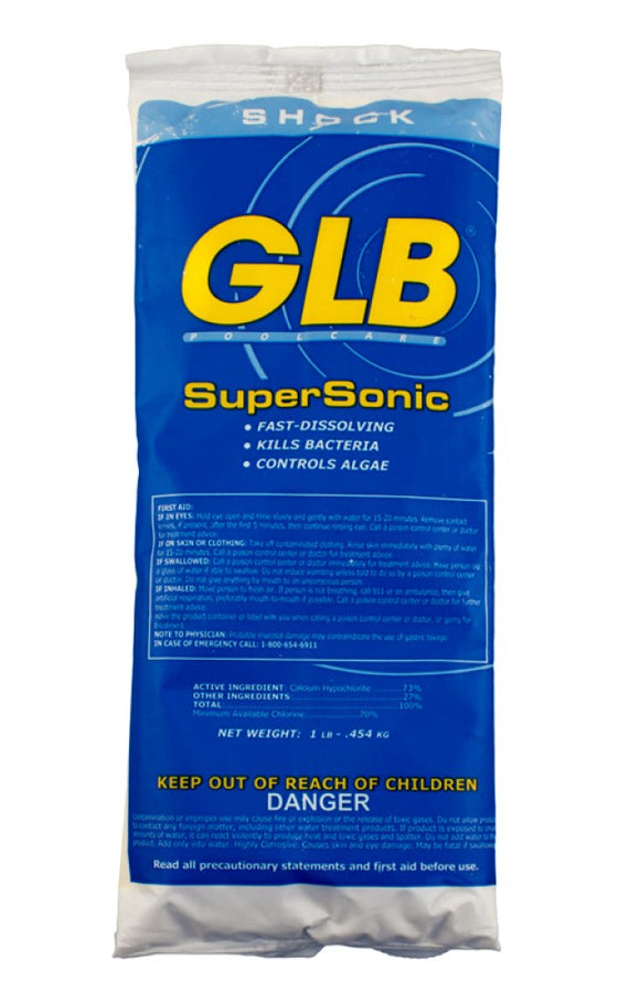 Advantis GLB 71442A 1lb Supersonic 73% Cal Hypo Shock - Case of 24
