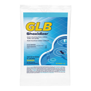 Advantis GLB 71675A 1lb Shoxidizer Oxone & Dichlor Shock in Pouch - Case of 40