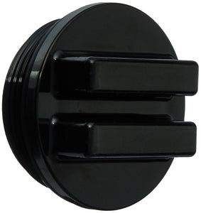Hayward SP1022CBLK 1.5" MIP Concrete Pool Drain Plug with O-Ring - Black