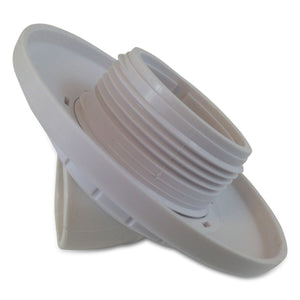 Infusion VRFTHFWH Inlet Fitting Venturi 1-1/2" MPT with Flange - White