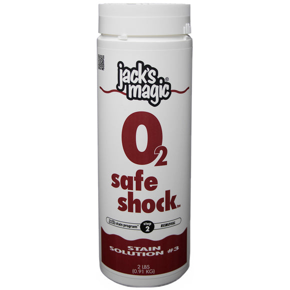 Jack's Magic JMSAFE2 2lb #3 Stain Solution Safe Shock