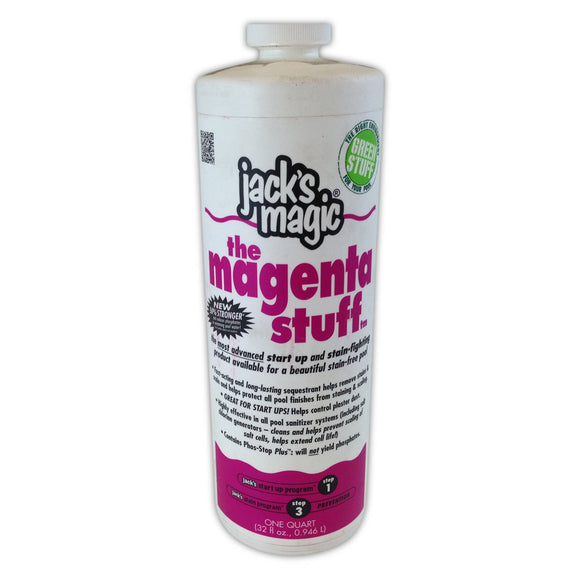 Jack's Magic JMMAGENTA032 Magenta Stuff 1-Quart - Case of 12