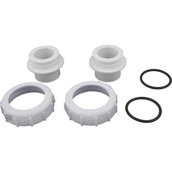 Pentair 271096 White Bulkhead Union Replacement Set Pool or Spa Filter