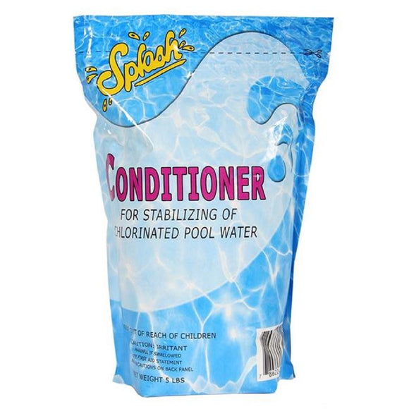 Splash PCYA5-OM 5lbs Conditioner for Stabl Chlorinated Pool Water - Case of 8