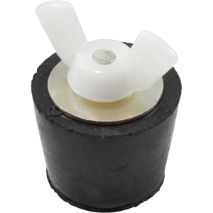 Technical Products #7 Winter Plug For 1-1/4" Pipe 1.39"od Nylon Wingnut Rubber