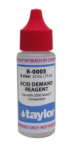 Taylor R-0005-A 3/4oz #5 Acid Demand Reagent